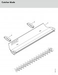 Stihl HSA 66 Cordless Hedgetimmers Spare Parts